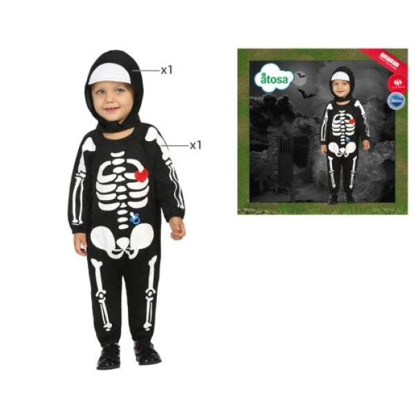 Costume Skeleton Toddler - 0-6m