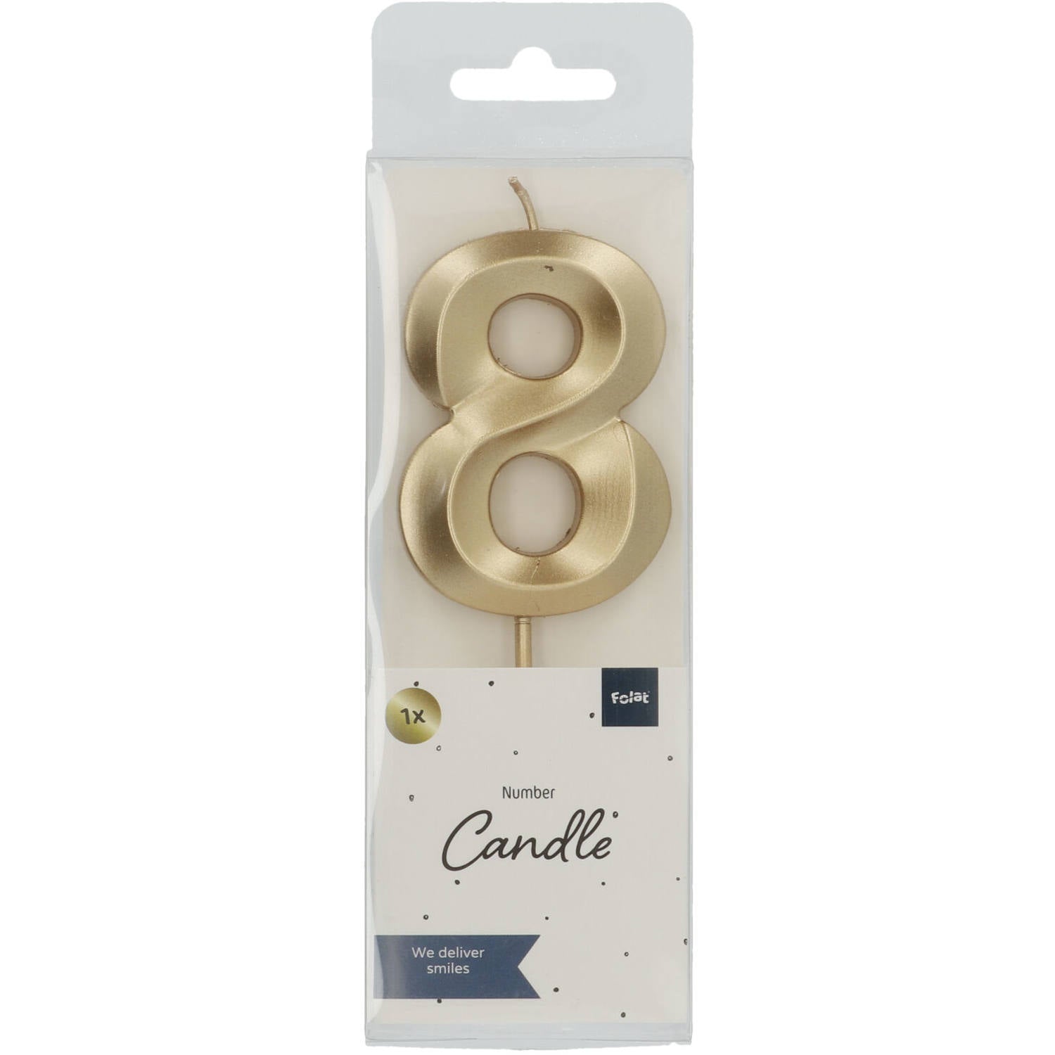 Candle Glamour Vibes Gold nr. 8