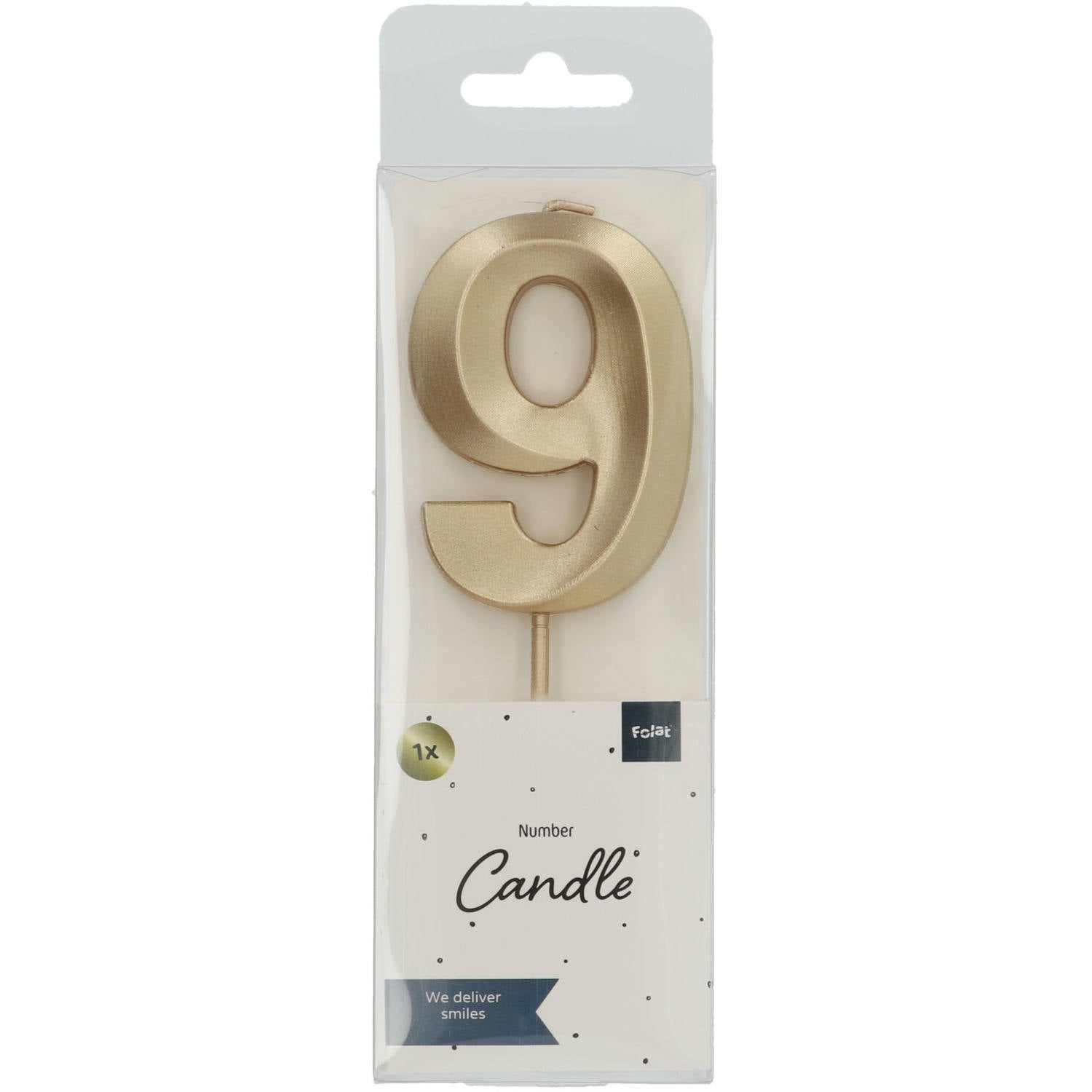 Candle Glamour Vibes Gold nr. 9
