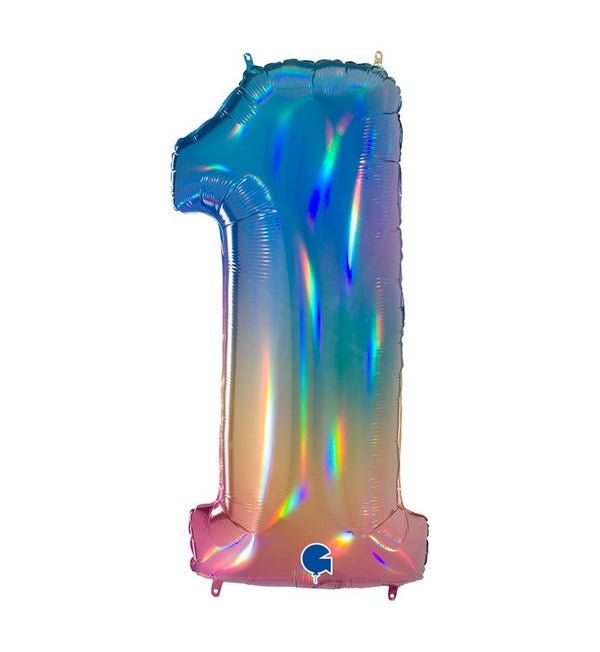 Number 1 - 40"balloon