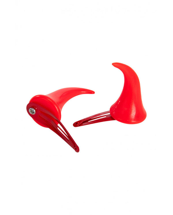 2 Devil Horns With Clip