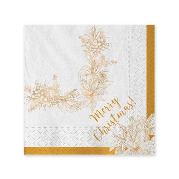 Christmas Gold Napkins