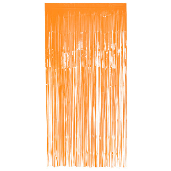 Foil curtain orange