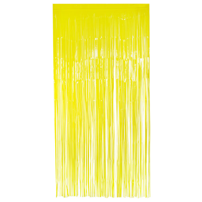 Foil curtain yellow