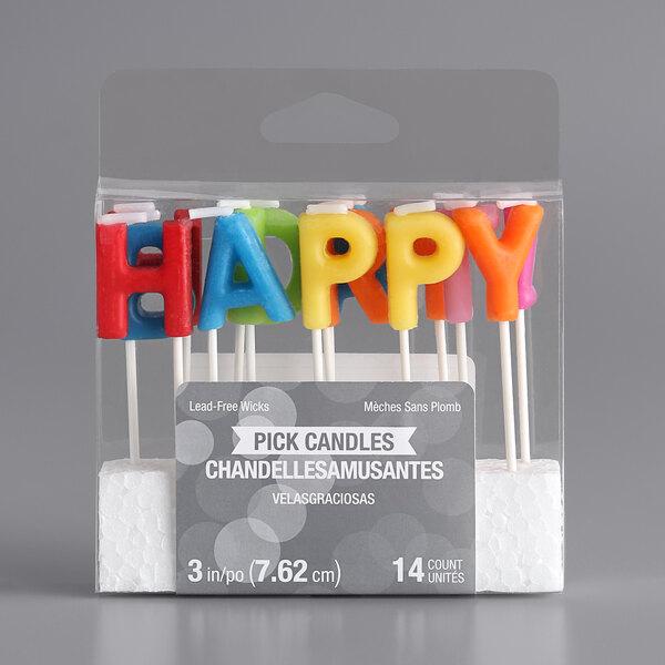 Happy Birthday multicolor 14 Candles