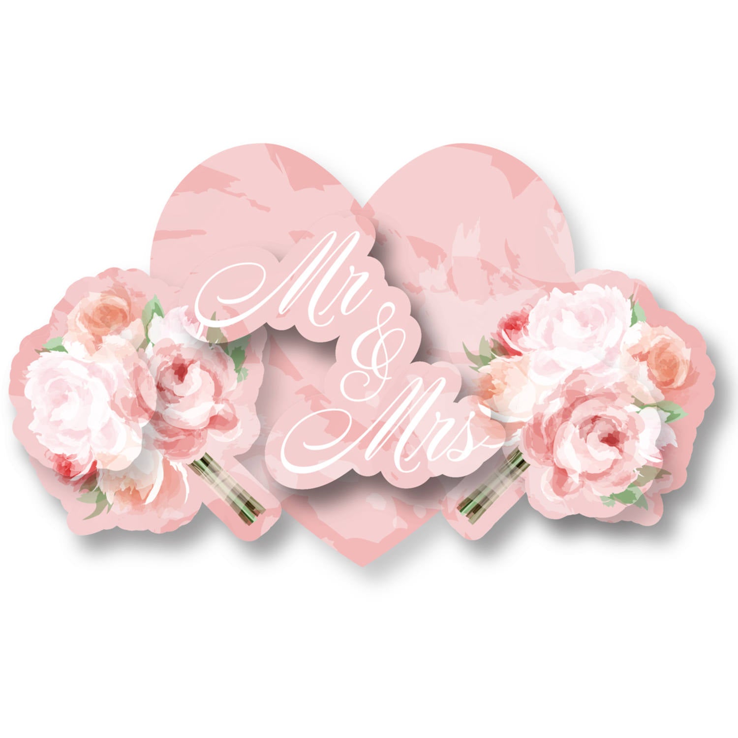 Wedding Roses Door Sign