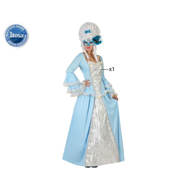 COSTUME COURTESAN BLUE XL