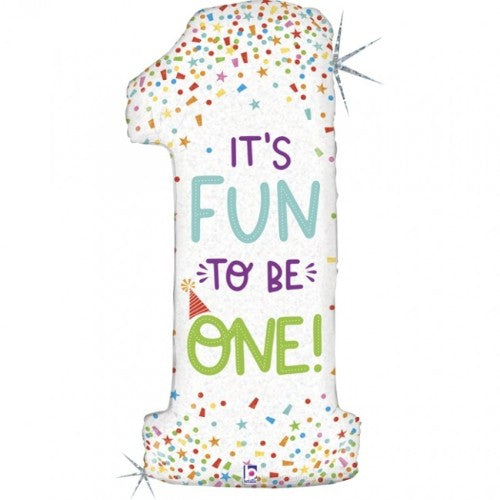 Fun to be One Supershape Foil Balloon