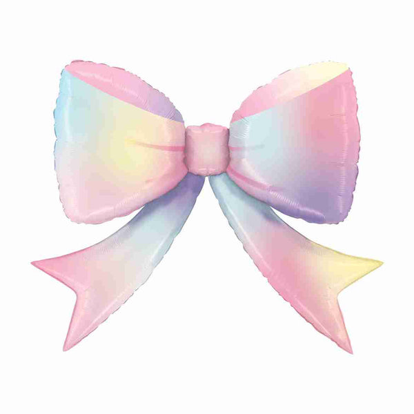 Foil Shape Multicolor pastel bow