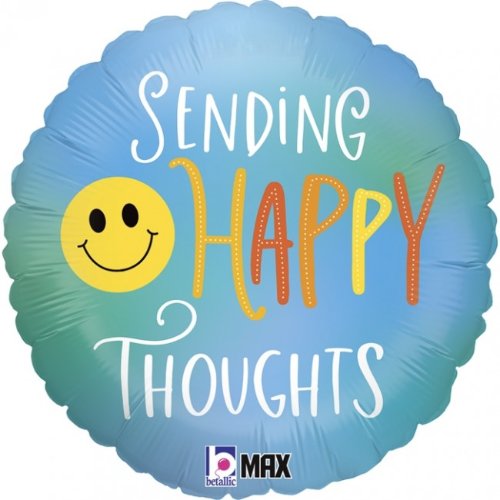 Sending Happy Thoughts Foil Balloon