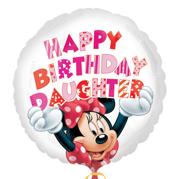 Balloon-Minnie Birthday Daughter