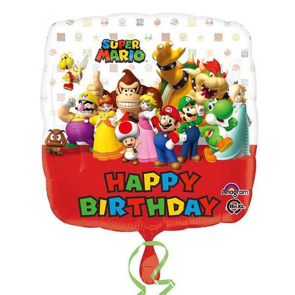 Balloon-Happy Birthday Super Mario