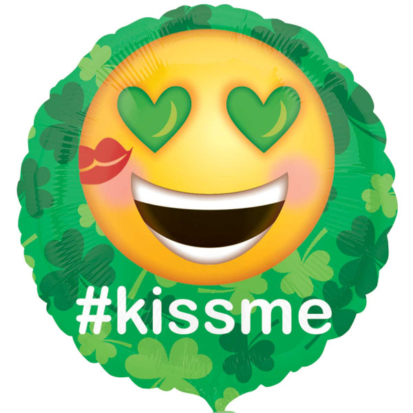 Balloon-St Patrick's #kissme