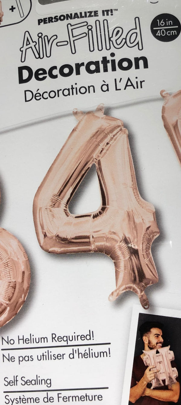 Air Filled no 4 Rose Gold