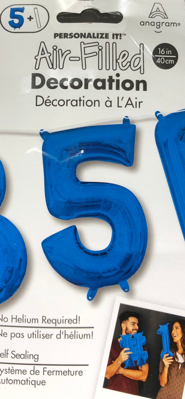 Air Filled no 5 Blue
