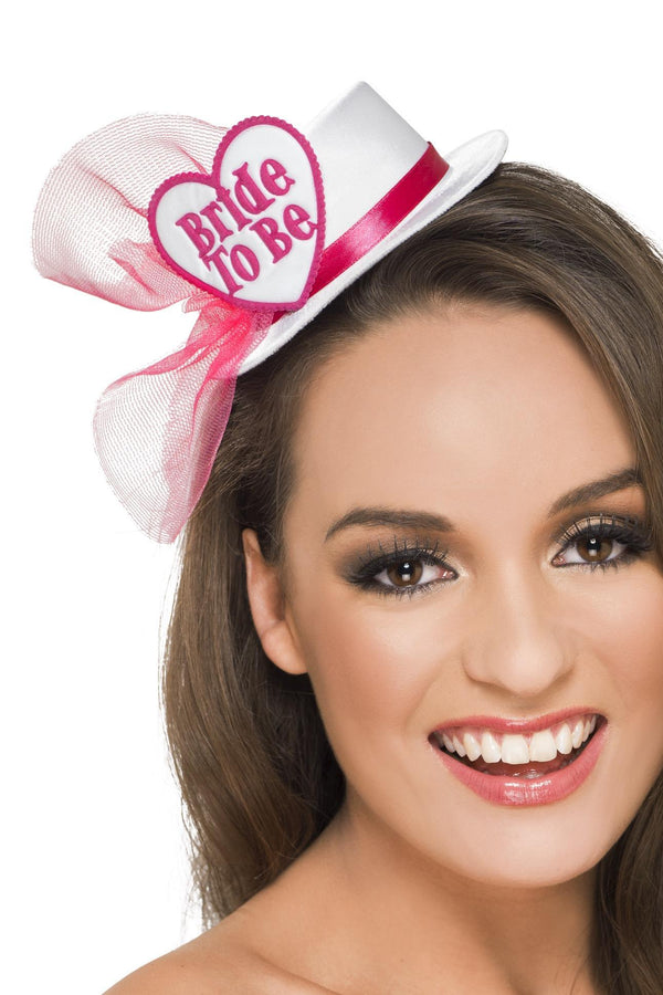 Bride To Be Hat, White
