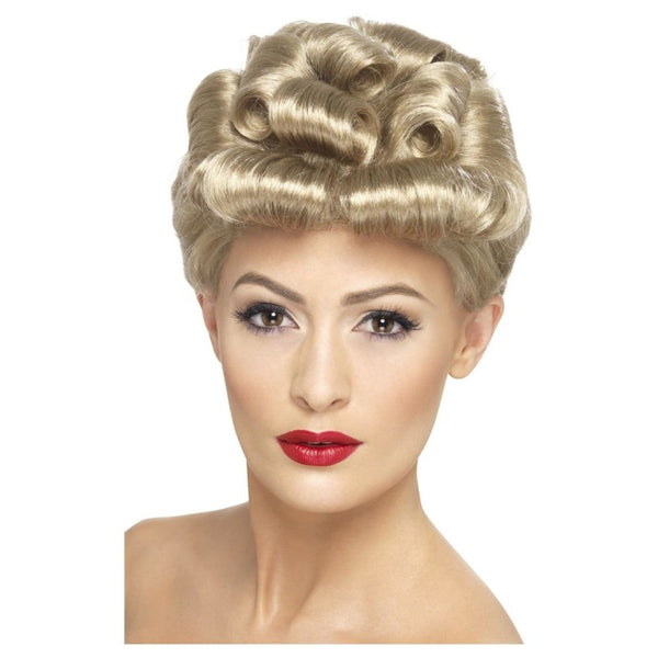 40s Vintage Wig, Blonde
