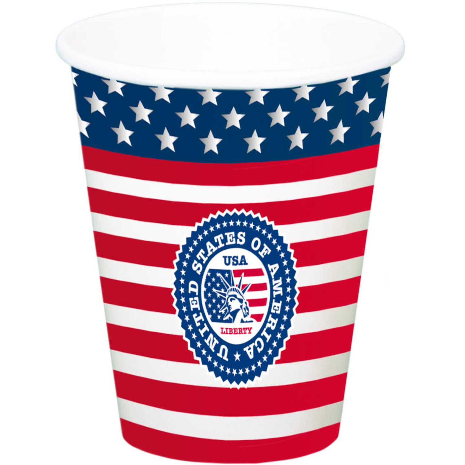 USA Party Disposable Cups 700 ml - 8 pieces