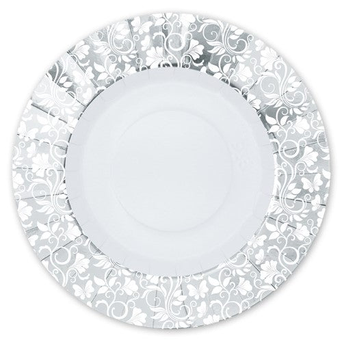 Plates Celebrity Silver Metal