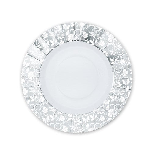 Plates Celebrity Silver Metal