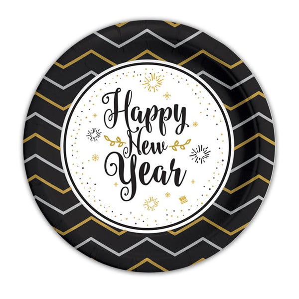Plates Happy New Year