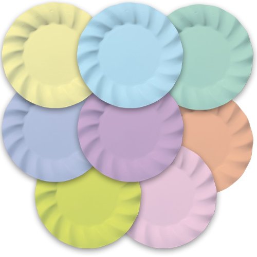 Plates Wavy Soft Rainbow
