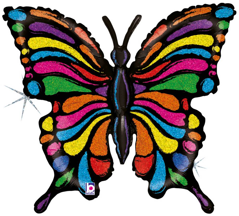 BALLOON Pop Art Butterfly