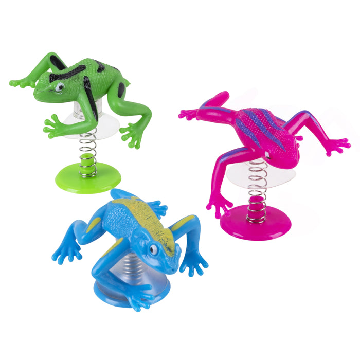 Set 3 jump up frogs