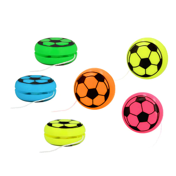 Set 6 football yo-yos