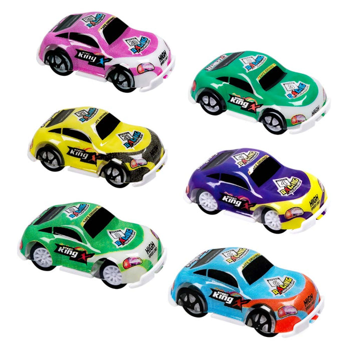 Set 6 pull back cars Race