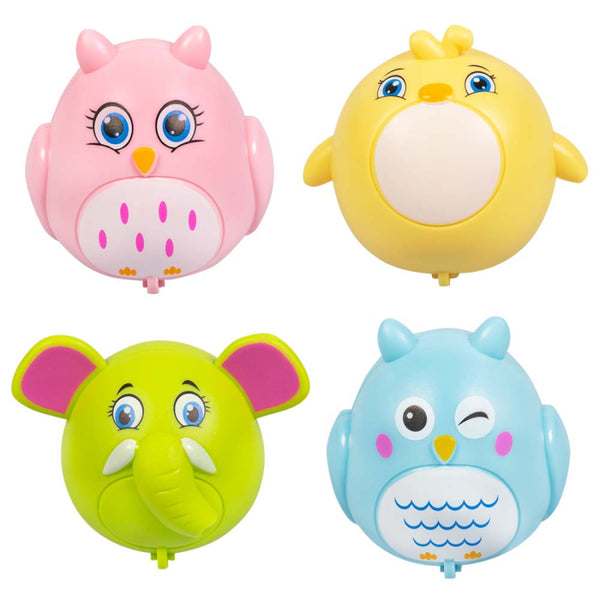 Set 4 pull back cars Animals