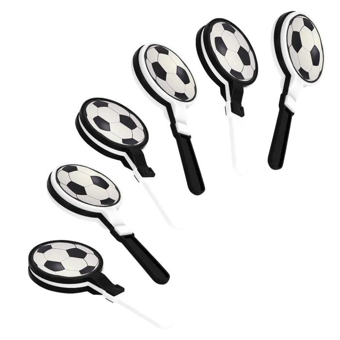 Set 6 hand clappers football