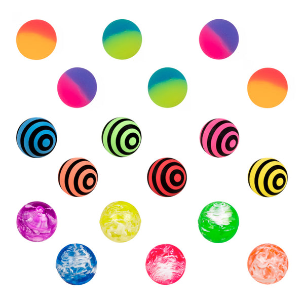 Set 18 bouncing balls