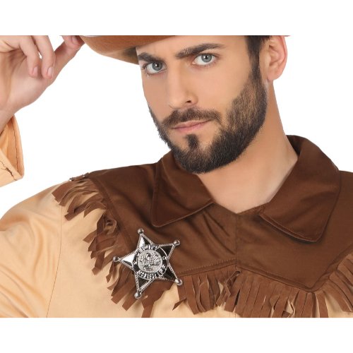 SHERIFF STAR 11.5X19 CM