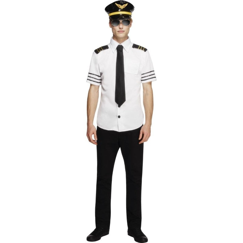 Fever Mile High Costume, Black - L