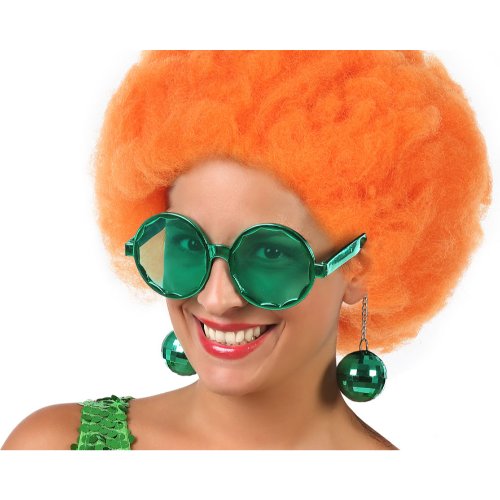 DISCO 70s DISCO GLASSES GREEN