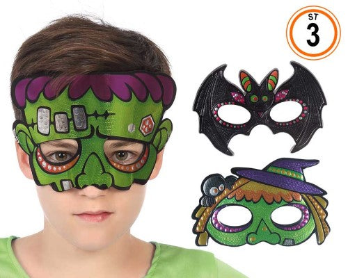 Halloween Eye Mask green