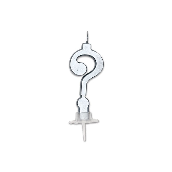 Question Mark Italic Silver