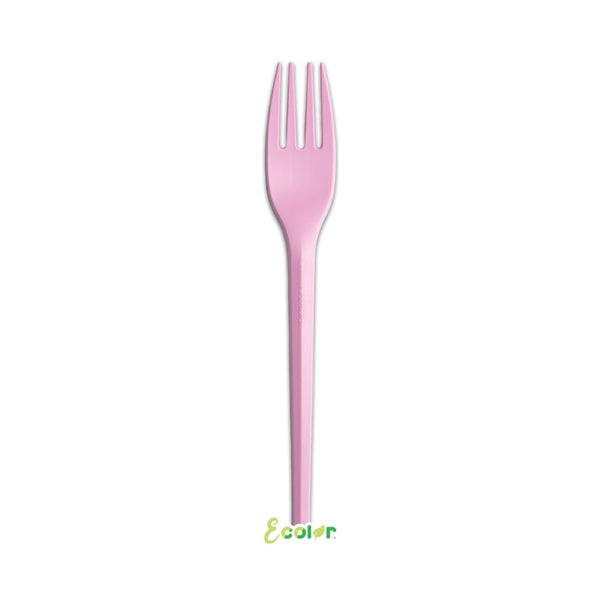Ecolor Forks Pink