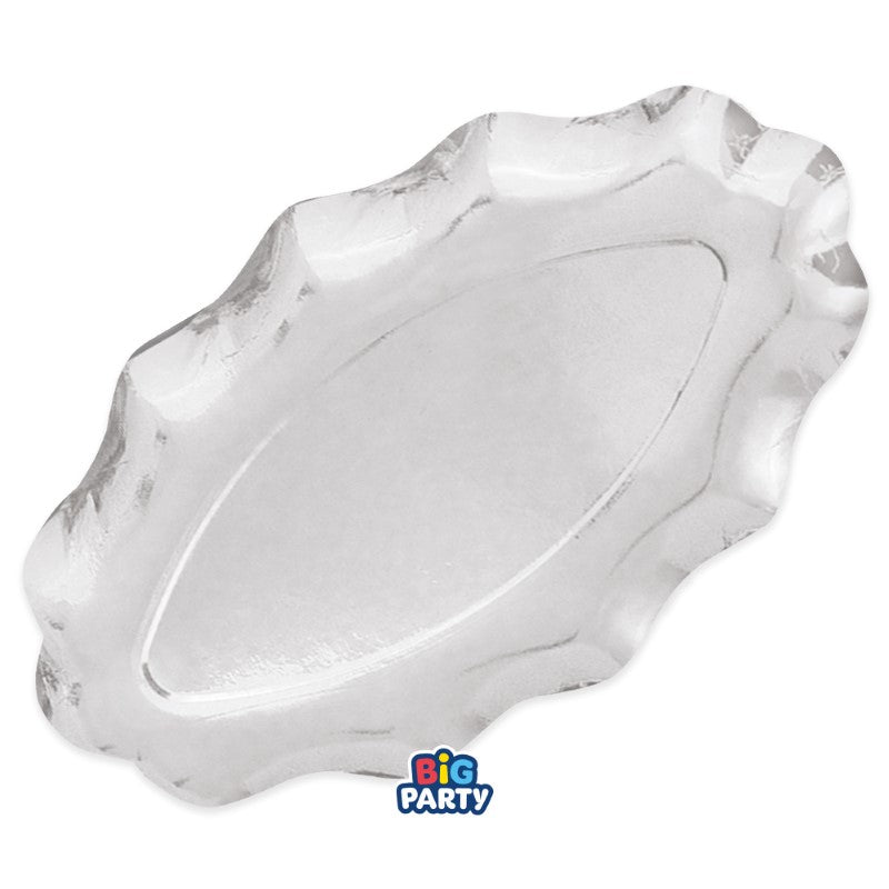 Raviere Wavy Silver Metal