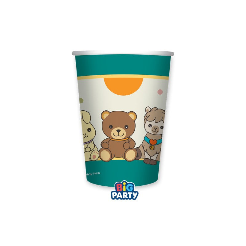 Cups Teddy Friends