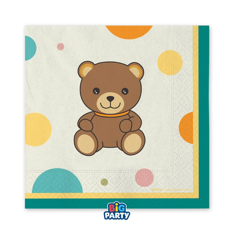 Napkins Teddy Friends