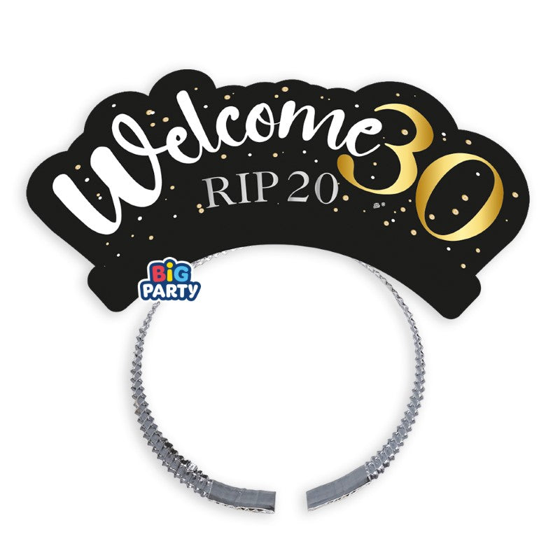 Paper Headbands 30 RIP 20s