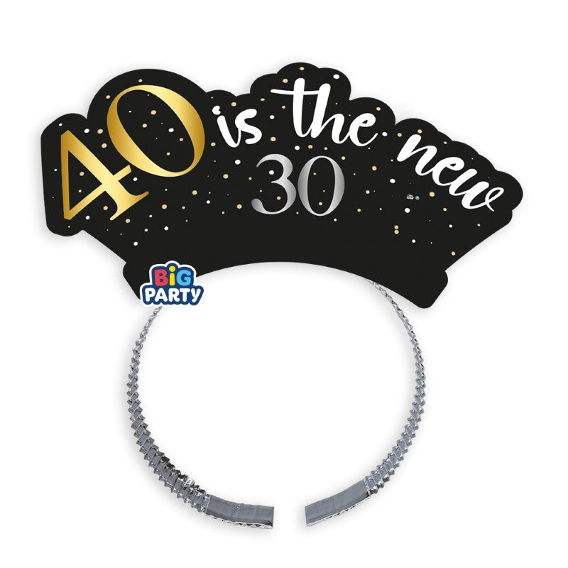 Paper Headbands 40 Is The New 30