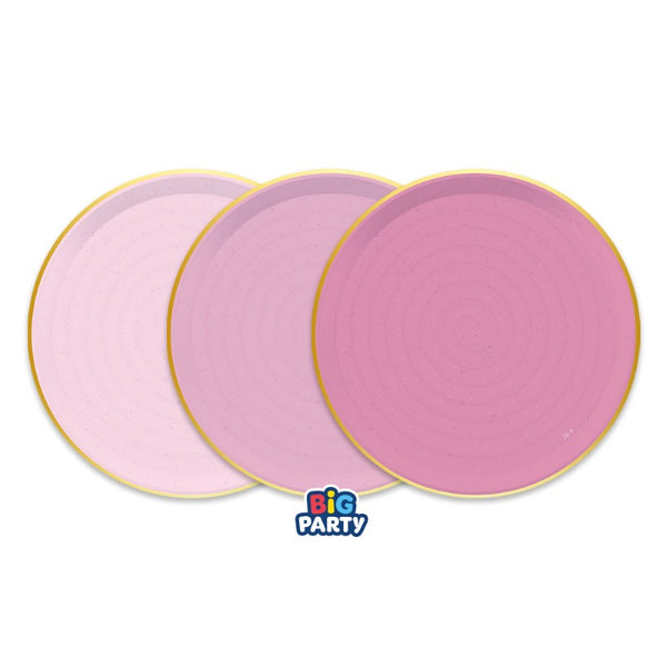 Mix Plates cm.24 Rustic Peony