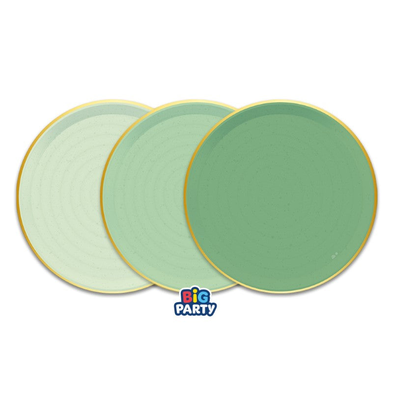 Mix Plates 24cm Rustic Botanic
