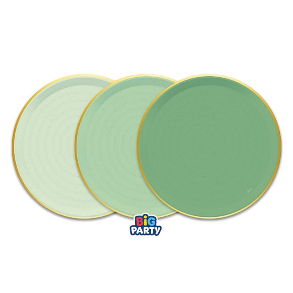 Mix Plates 24cm Rustic Botanic