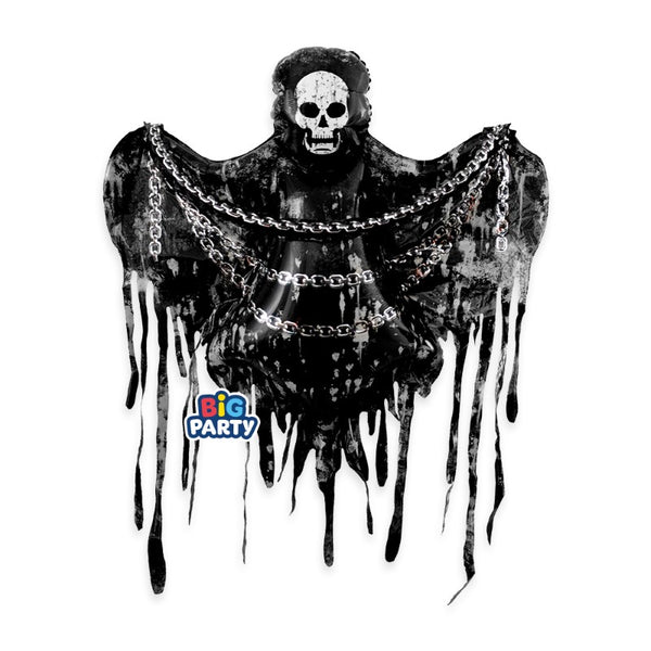 Foil Shape Scary Skeleton