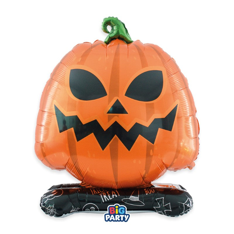 Foil Stand Up 3D Big Pumpkin