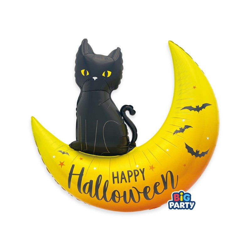 Foil Shape Black Cat